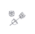 14K White Gold Lab Diamond Studs | 0.49ctw