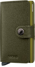 Crisple Kelp Miniwallet by Secrid