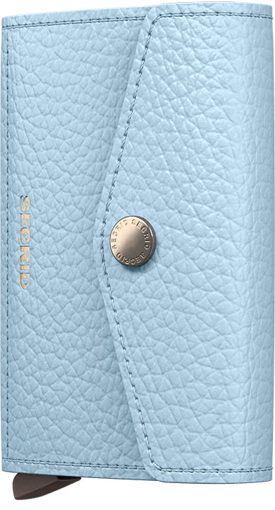 Pebble Ice Blue Envelopewallet by Secrid