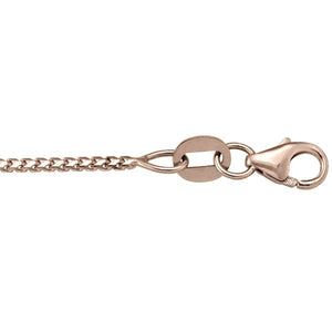 14K Rose Gold 24" Franco Link Chain