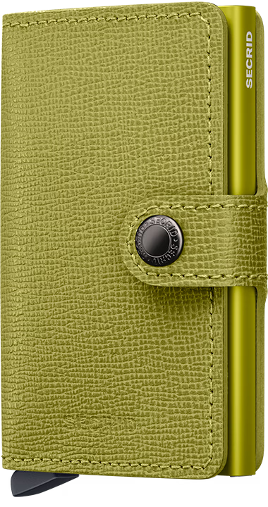 Crisple Lime Miniwallet by Secrid
