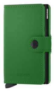 Bright Green Miniwallet by Secrid