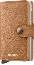 Cappuccino Pebble Miniwallet by Secrid