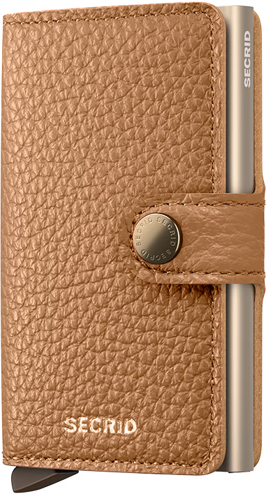 Cappuccino Pebble Miniwallet by Secrid