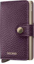Pebble Grape Miniwallet by Secrid