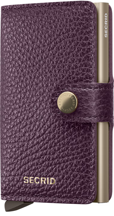 Pebble Grape Miniwallet by Secrid