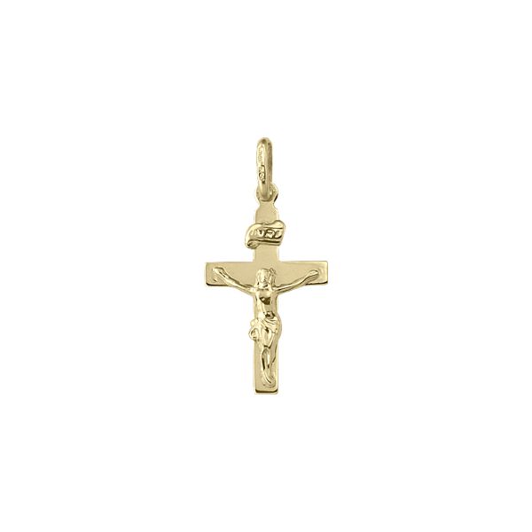 10K Yellow Gold Crucifix