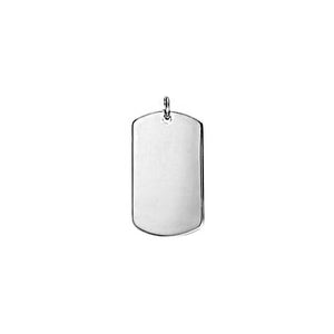 Sterling Silver Dog Tag