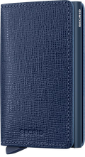Crisple Navy Slimwallet by Secrid