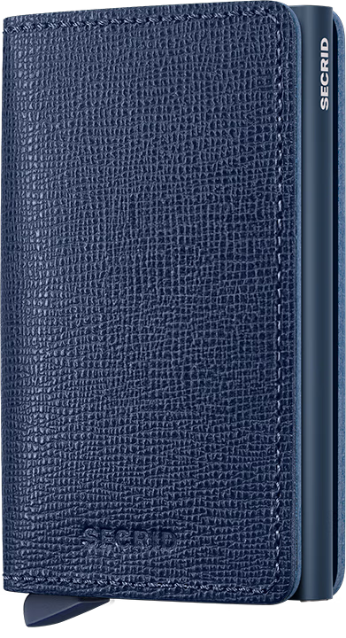 Crisple Navy Slimwallet by Secrid