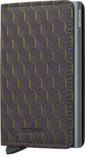 Optical Grey-Yellow Slimwallet by Secrid