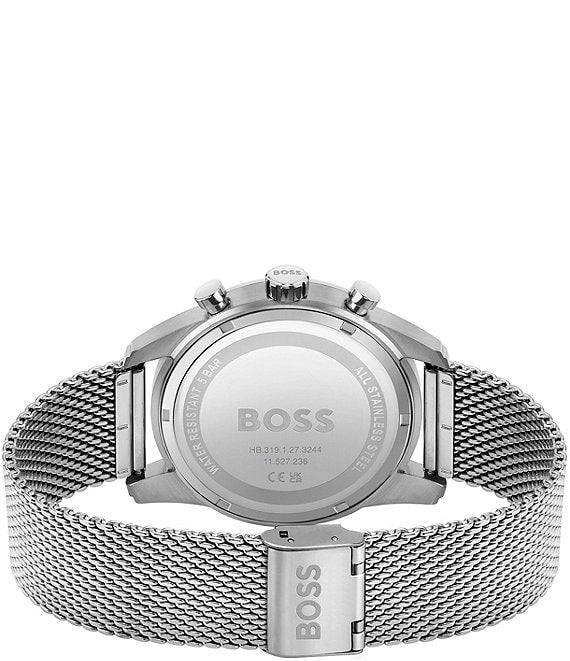 Hugo Boss Men s Skymaster Green Dial Chronograph Watch