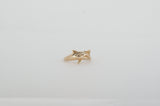 10K Yellow Gold Dolphin Ring