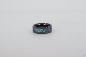 Ceramic Abalone Ring Available at The Vault Fine Jewellery 