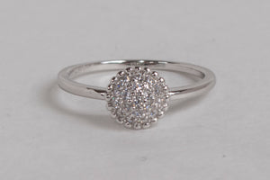Sterling Silver "Bombe Dew Drop" Ring by Miss Mimi