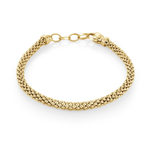 Gold Plated Sterling Silver Bracelet by Miss Mimi | 8.5
