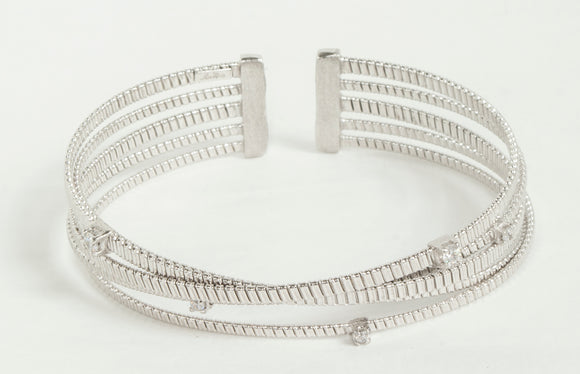 Sterling Silver Cuff Bracelet by Miss Mimi