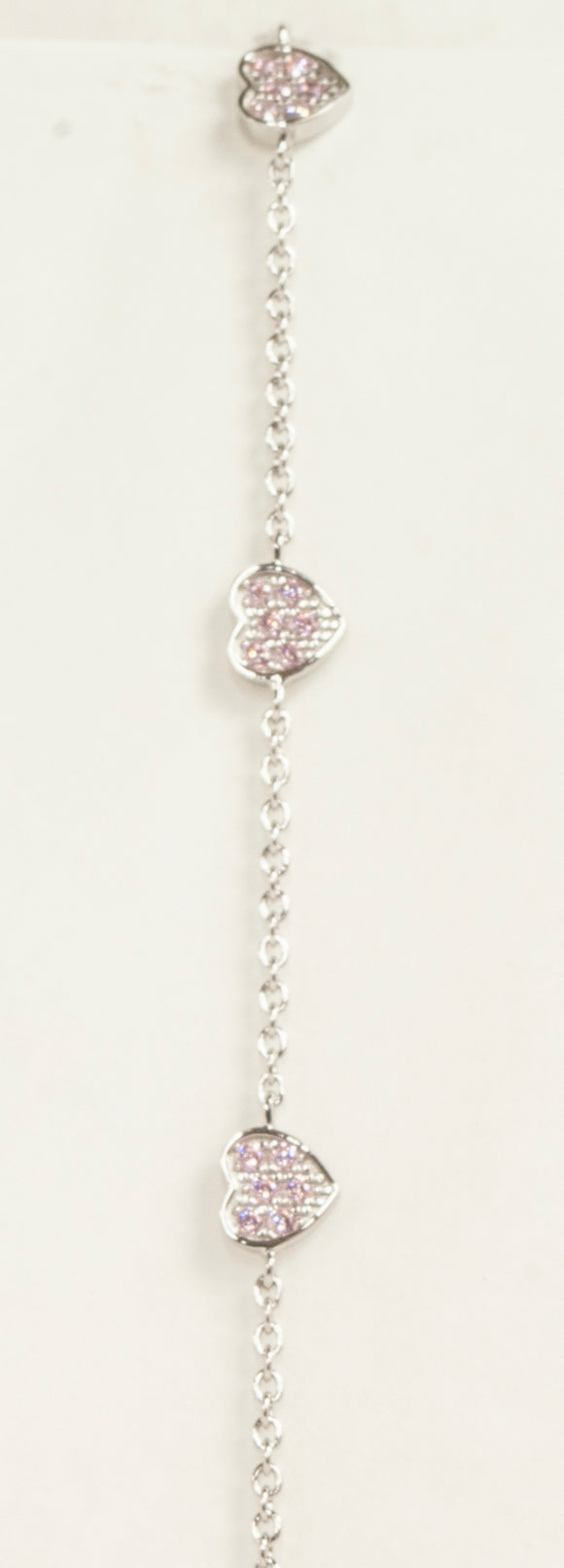 Sterling Silver Heart Bracelet by Little Miss Mimi