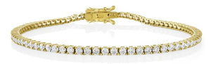 Gold Plated Tennis Bracelet by Miss Mimi