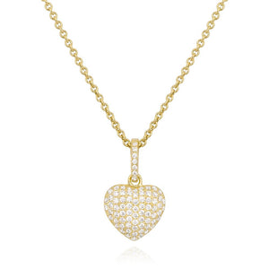 Medium Bombee Heart Pendant