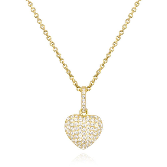 Medium Bombee Heart Pendant