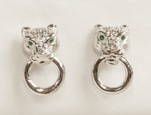 Sterling Silver "Lionesse" Earrings by Miss Mimi