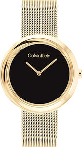 Calvin Klein Gold plated Stainless Steel Ladie's Watch