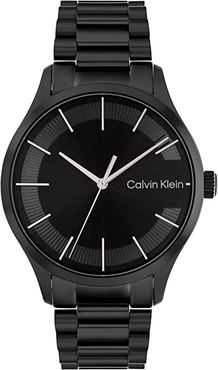 Calvin Klein Black Stainless Steel Watch