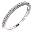 0.11ctw Diamond Wedding Band