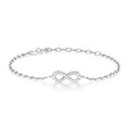 Sterling Silver Infinity Bracelet by Reign