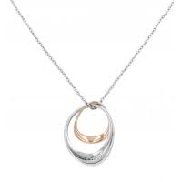 Calvin Klein Stainless Steel and Rose Gold plated Necklace