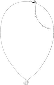 Calvin Klein Geometric Heart Shaped Pendant