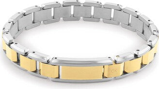 Calvin Klein Two-tone Stainless Steel Bracelet