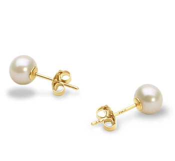 14K Freshwater Pearl Earrings
