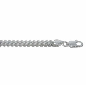 Sterling Silver Franco link Chain | 22"