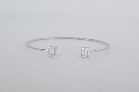 Sterling Silver Bangle Miss Mimi Available at The Vault Fine Jewellery 