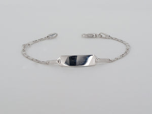 10k White Gold Bracelet Available at The Vault Fine Jewellery 
