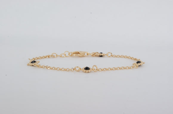 Bracelet Black Onyx Miss Mimi Available at The Vault Fine Jewellery 