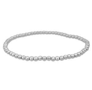 Sterling Silver Stretch Bracelet Available at The Vault Fine Jewellery 