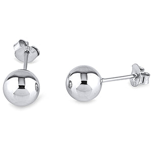 4mm Ball Stud Earrings