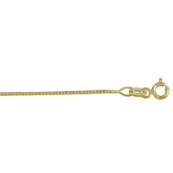 14K Yellow Gold Box Chain | 18"