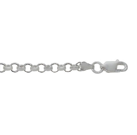 14k White Gold Chain Available at The Vault Fine Jewellery 