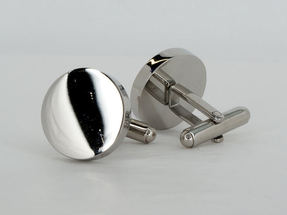 Stainless Steel Cufflinks Available at The Vault Fine Jewellery 