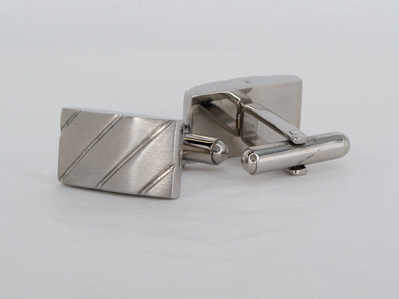 Stainless Steel Cufflinks Available at The Vault Fine Jewellery 