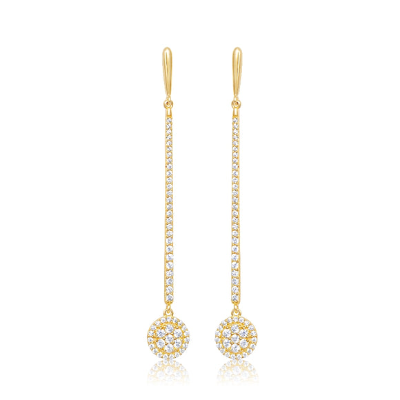 Cubic Zirconia Earrings Miss mimi Available at The Vault Fine Jewellery 