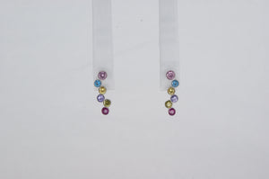 Sterling Silver Cubic Zirconia Earrings Available at The Vault Fine Jewellery 
