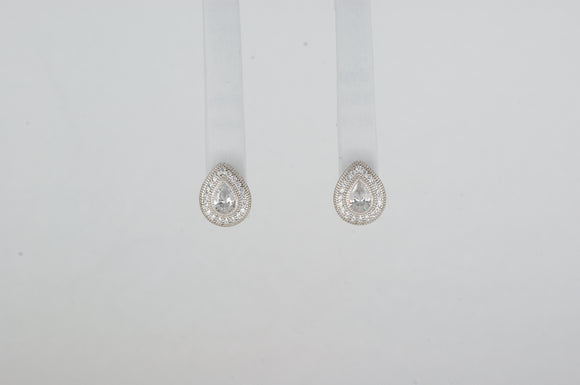 Sterling Silver Cubic Zirconia Earrings Miss Mimi Available at The Vault Fine Jewellery 