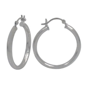 Sterling Silver Hoop Earrings Available at The Vault Fine Jewellery 