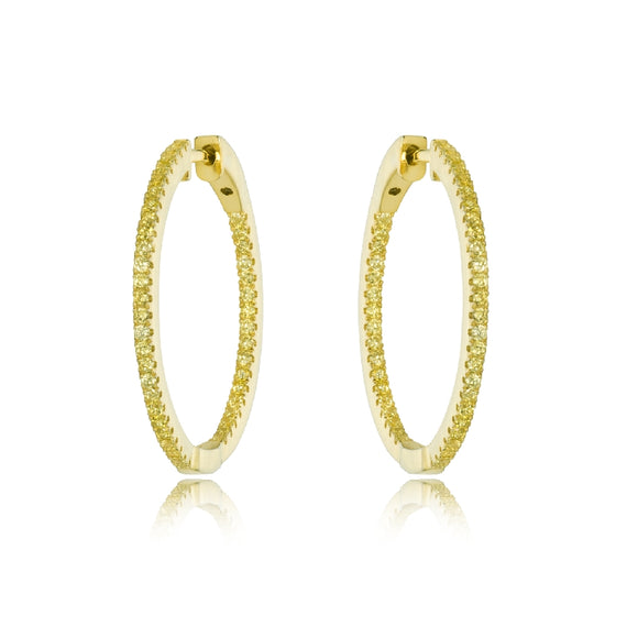 Sterling Silver Gold Plated Miss Mimi Earrings Available at The Vault Fine Jewellery 