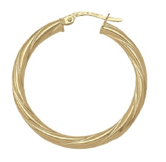 10K Yellow Gold
Twist Hoop
1.39g
SKU:ear-00965
TEC